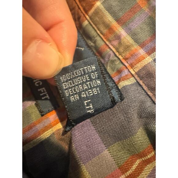 Ralph Lauren Men’s Classic Fit Plaid Button Down Shirt Large Multicolor - Picture 4 of 9